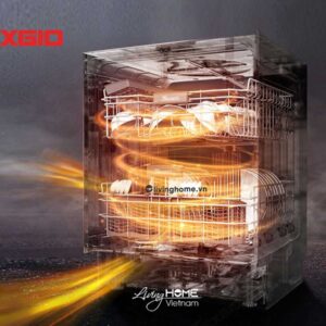 Máy Rửa Chén Texgio TG-TG21H775S Bán Âm 13 Bộ 11 Lít Nước