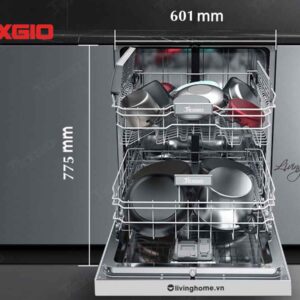 Máy Rửa Chén Texgio TG-TG21H775S Bán Âm 13 Bộ 11 Lít Nước