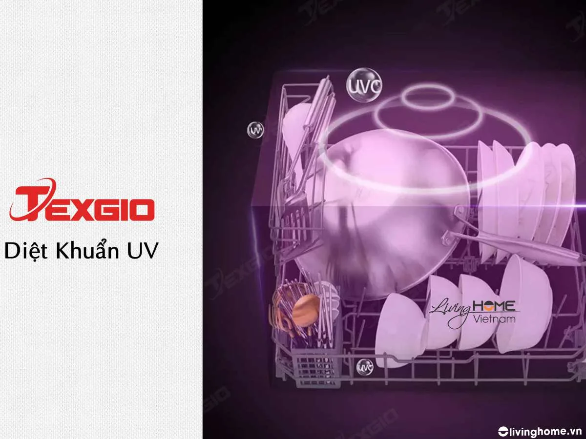 Máy rửa chén Texgio TG-BI205 Bán Âm 11 Bộ 9 Lít Nước 7 Máy rửa chén Texgio TG-BI205 Bán Âm 11 Bộ 9 Lít Nước - Ảnh 5
