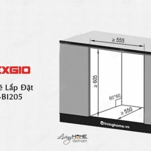 Máy rửa chén Texgio TG-BI205 Bán Âm 11 Bộ 9 Lít Nước 14 Máy rửa chén Texgio TG-BI205 Bán Âm 11 Bộ 9 Lít Nước