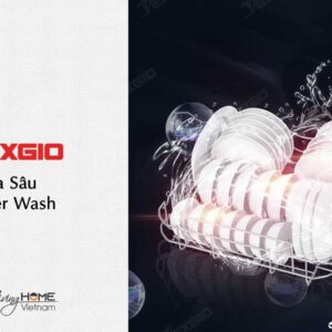 Máy Rửa Chén Texgio TG-TGD8615BE Độc Lập 15 Bộ 11 Lít Nước