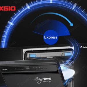 Máy Rửa Chén Texgio TG-TGD8615BE Độc Lập 15 Bộ 11 Lít Nước