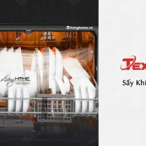 Alternative view of Máy Rửa Chén Bát Mini 6 Bộ Texgio TG-DT2026, Tia UV, Sấy Khí Nóng