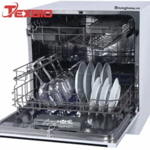 Máy rửa chén Texgio TG-DTW558 Độc Lập 8 Bộ 8 Lít Nước