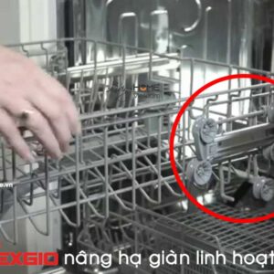 Máy Rửa Chén Texgio TG-TGF3815B Độc Lập 15 Bộn 10 Lít Nước