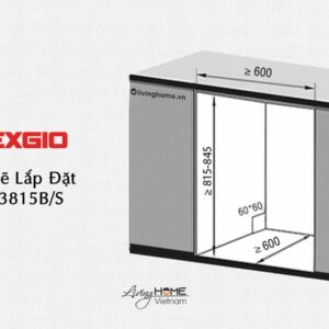 Máy Rửa Chén Texgio TG-TGF3815S Độc Lập 15 Bộ 10 Lít Nước 25 Máy Rửa Chén Texgio TG-TGF3815S Độc Lập 15 Bộ 10 Lít Nước