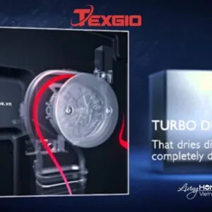 Máy rửa chén Texgio TG-TGF6019B Độc Lập 15 Bộ 10 Lít Nước