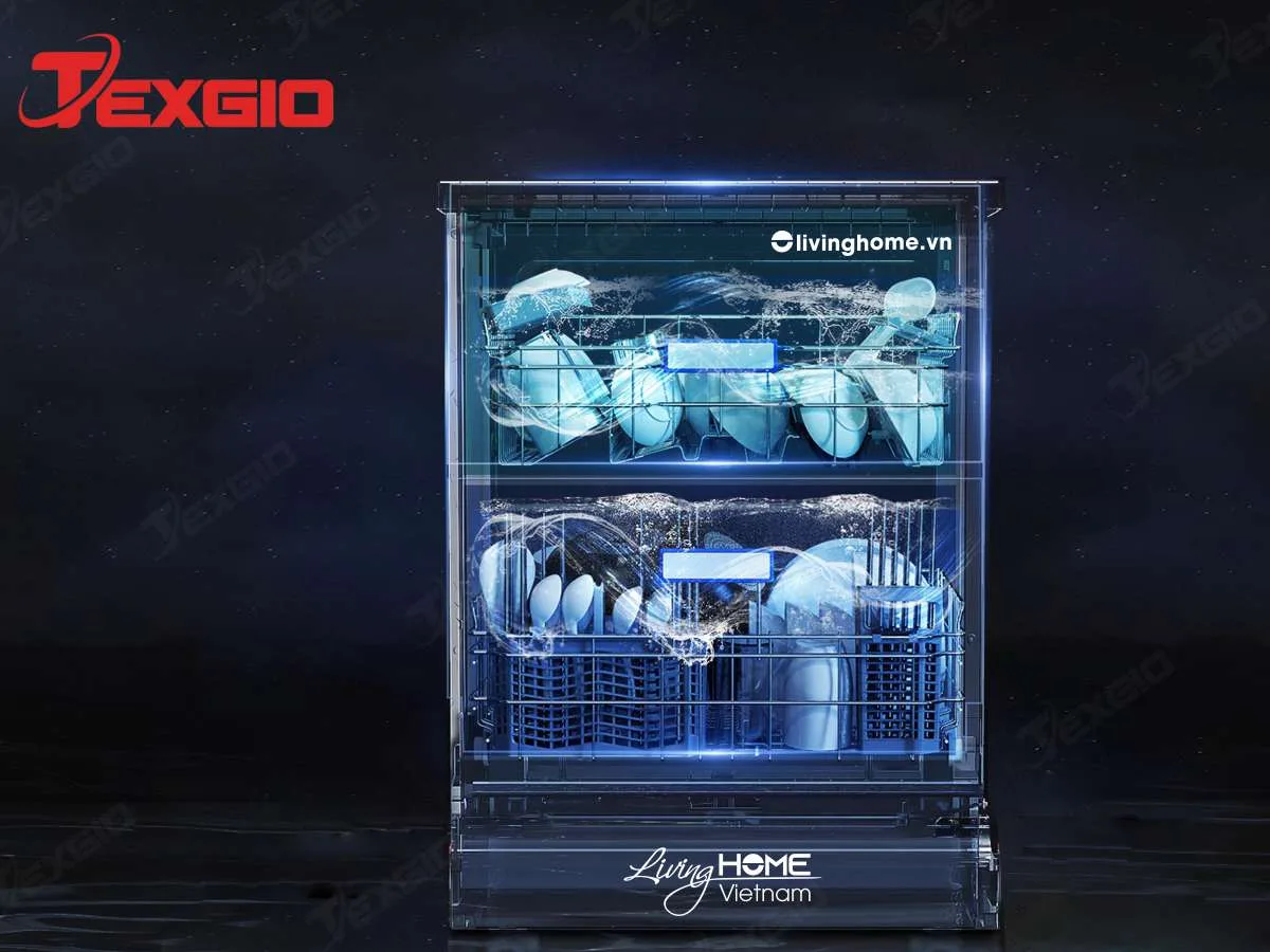 Máy Rửa Chén Bát 14 Bộ Texgio TG-FPCM795B, Độc Lập, Tia UV, Sấy Khí 8 Máy Rửa Chén Bát 14 Bộ Texgio TG-FPCM795B, Độc Lập, Tia UV, Sấy Khí - Ảnh 6