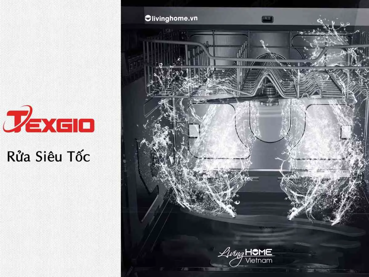 Máy Rửa Chén Bát 14 Bộ Texgio TG-FPCM795B, Độc Lập, Tia UV, Sấy Khí 7 Máy Rửa Chén Bát 14 Bộ Texgio TG-FPCM795B, Độc Lập, Tia UV, Sấy Khí - Ảnh 5