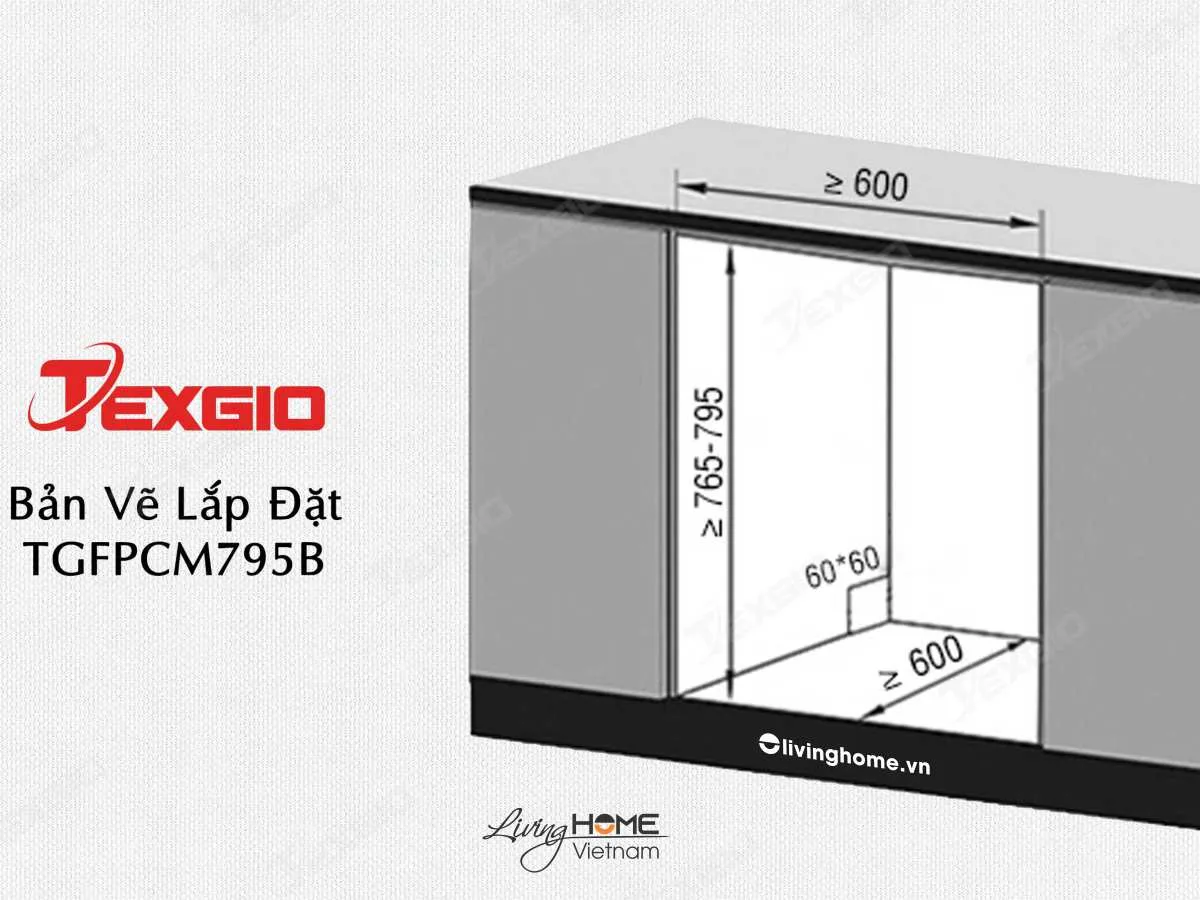 Máy Rửa Chén Bát 14 Bộ Texgio TG-FPCM795B, Độc Lập, Tia UV, Sấy Khí 4 Máy Rửa Chén Bát 14 Bộ Texgio TG-FPCM795B, Độc Lập, Tia UV, Sấy Khí - Ảnh 2