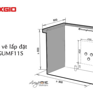Máy rửa chén Texgio TG-TGUMF11S 13 Máy rửa chén Texgio TG-TGUMF11S