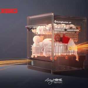 Máy rửa chén Texgio TG-TGWF68GB Độc Lập 11 Bộ 9 Lít Nước 14 Máy rửa chén Texgio TG-TGWF68GB Độc Lập 11 Bộ 9 Lít Nước