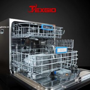 Máy rửa chén Texgio TG-TGWF98SB Bán Âm 11 Bộ 9 Lít Nước