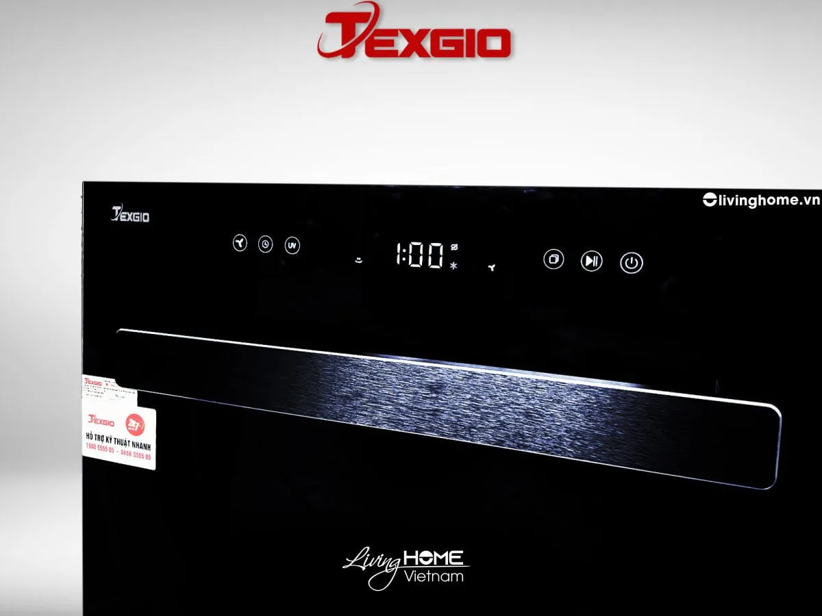 Máy rửa chén Texgio TG-TGWFD78GB Bán Âm 11 Bộ 9 Lít Nước 5 Máy rửa chén Texgio TG-TGWFD78GB Bán Âm 11 Bộ 9 Lít Nước - Ảnh 3