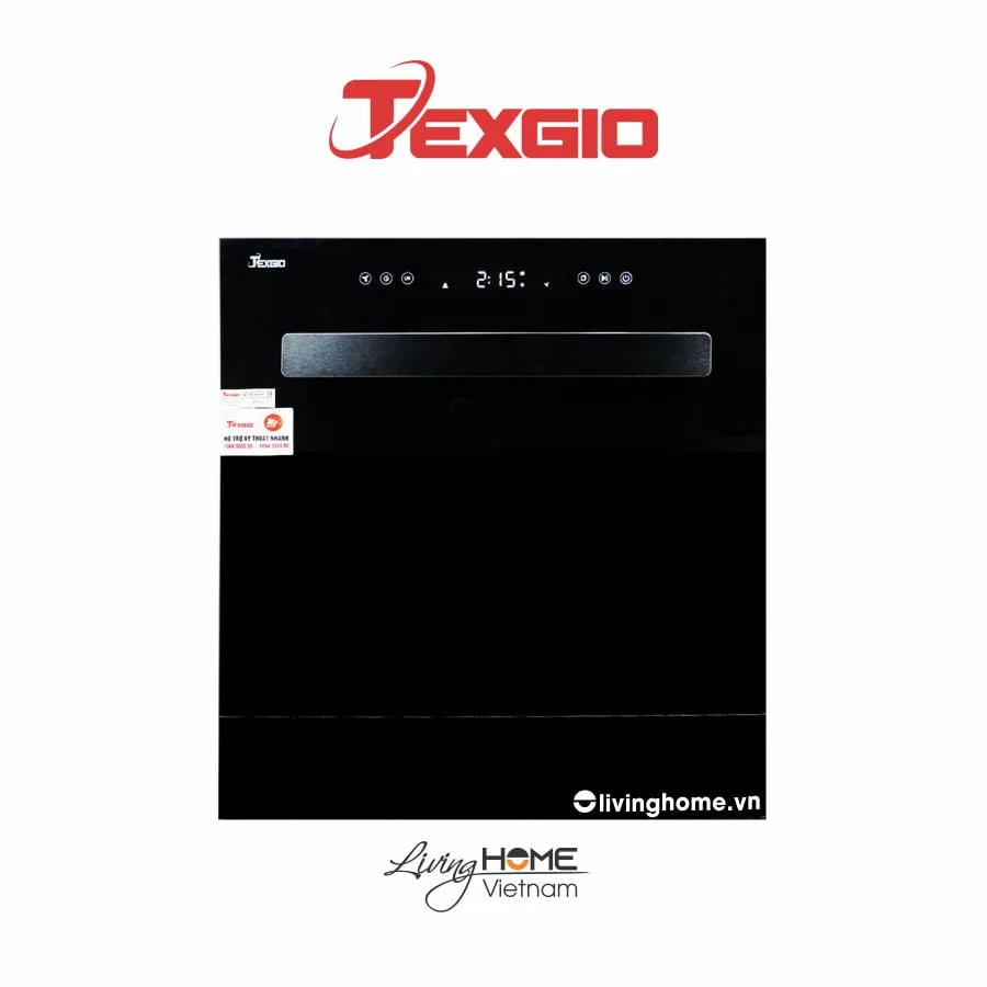 Máy rửa chén Texgio TG-TGWFD78GB Bán Âm 11 Bộ 9 Lít Nước 3 Máy rửa chén Texgio TG-TGWFD78GB Bán Âm 11 Bộ 9 Lít Nước