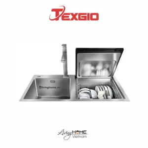 Alternative view of Máy rửa chén Texgio TG-TGWFS64B Liền Chậu 5 Bộ 7.2 Lít Nước