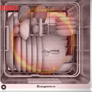 Máy rửa chén Texgio TG-TGWFS64B Liền Chậu 5 Bộ 7.2 Lít Nước 12 Máy rửa chén Texgio TG-TGWFS64B Liền Chậu 5 Bộ 7.2 Lít Nước