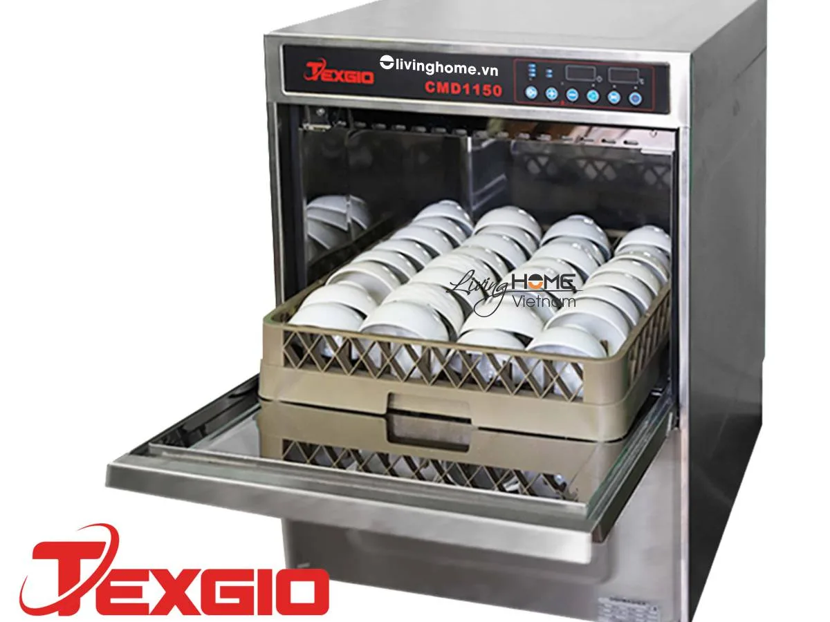 Máy Rửa Chén Bát Công Nghiệp Texgio TG-CMD1150 4 Máy Rửa Chén Bát Công Nghiệp Texgio TG-CMD1150 - Ảnh 2