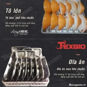 Máy Rửa Chén Bát Công Nghiệp Texgio TG-CMD1150 10 Máy Rửa Chén Bát Công Nghiệp Texgio TG-CMD1150