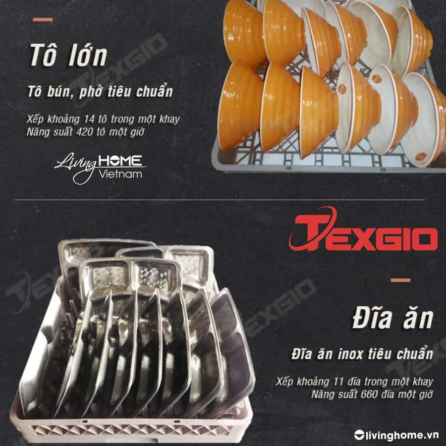 Máy Rửa Chén Bát Công Nghiệp Texgio TG-CMD1150 5 Máy Rửa Chén Bát Công Nghiệp Texgio TG-CMD1150 - Ảnh 3