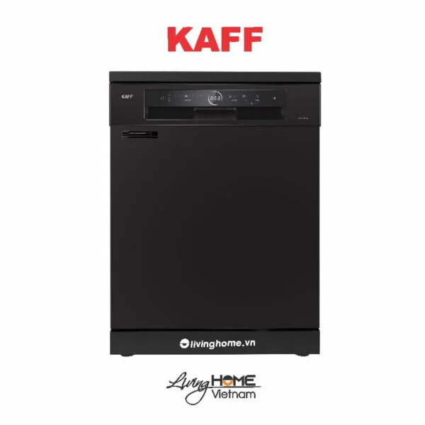 Máy rửa chén Kaff KF-S770TFTB độc lập thiết kế mặt kính màu đen cường lực siêu bền
