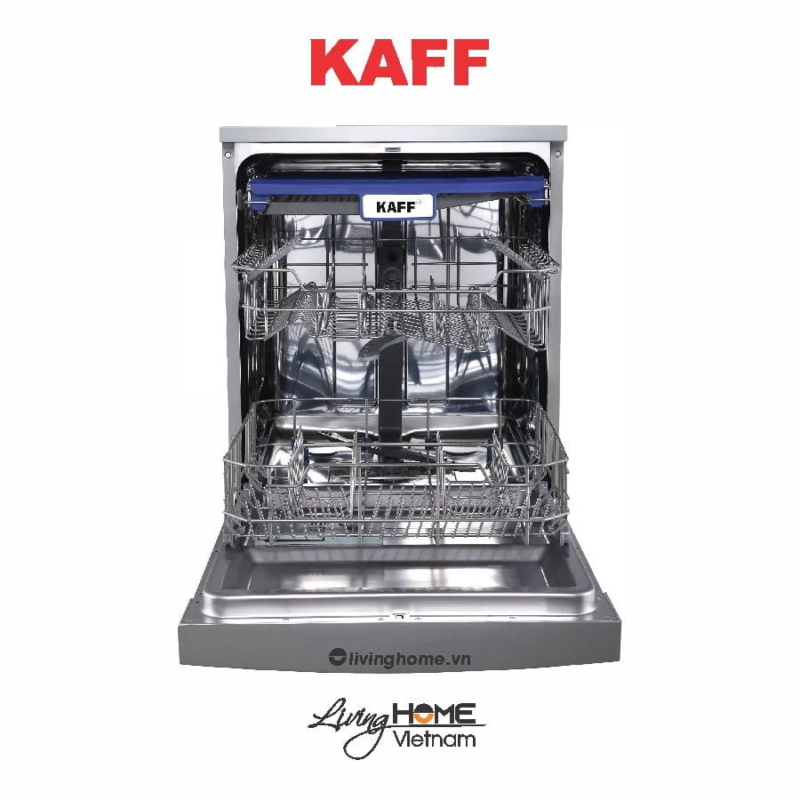 Máy rửa chén Kaff KF-W60C3A401L bán âm tiết kiệm năng lượng theo phong cách Châu Âu - Ảnh 2