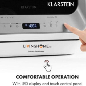 Máy rửa chén Mini Klarstein KL-AMAZONIA dung tích 4 bộ - 06 chương trình rửa 9 Máy rửa chén Mini Klarstein KL-AMAZONIA dung tích 4 bộ - 06 chương trình rửa