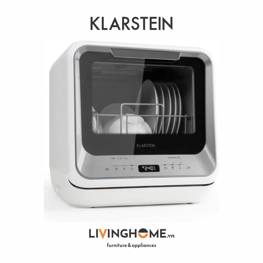 Máy rửa chén Mini Klarstein KL-AMAZONIA dung tích 4 bộ - 06 chương trình rửa