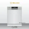 Máy rửa chén Malloca MDW14-S08SI âm tủ 14 bộ 1 Máy rửa chén Malloca MDW14-S08SI âm tủ 14 bộ