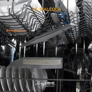 Máy rửa chén Malloca MDW14-S10TFT âm tủ 14 bộ 24 Máy rửa chén Malloca MDW14-S10TFT âm tủ 14 bộ
