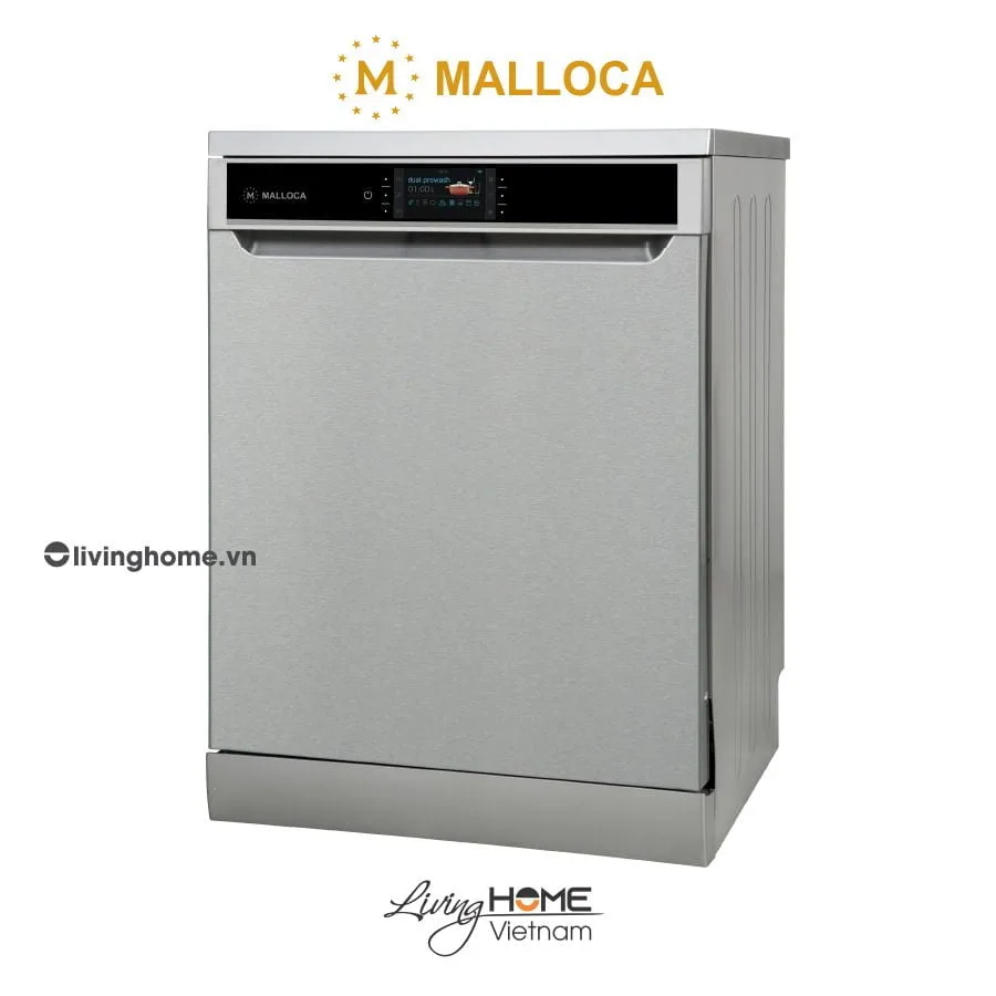 Máy rửa chén Malloca MDW14-S10TFT âm tủ 14 bộ 4 Máy rửa chén Malloca MDW14-S10TFT âm tủ 14 bộ - Ảnh 2