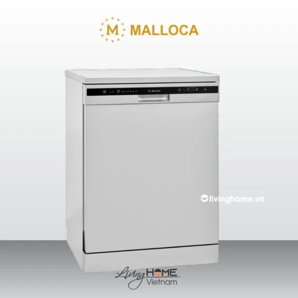 Máy rửa chén Malloca WQP12-5201E màu xám 12 bộ