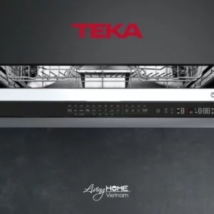 Máy rửa chén Teka DFI 46950 âm toàn phần thông minh 15 bộ chén dĩa 16 Máy rửa chén Teka DFI 46950 âm toàn phần thông minh 15 bộ chén dĩa