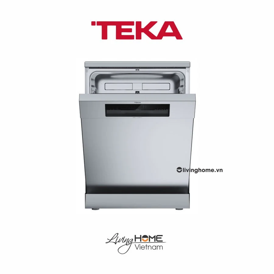 Máy rửa chén Teka DFS 26610 220 50 SS độc lập thông minh 12 bộ chén dĩa - Ảnh 3