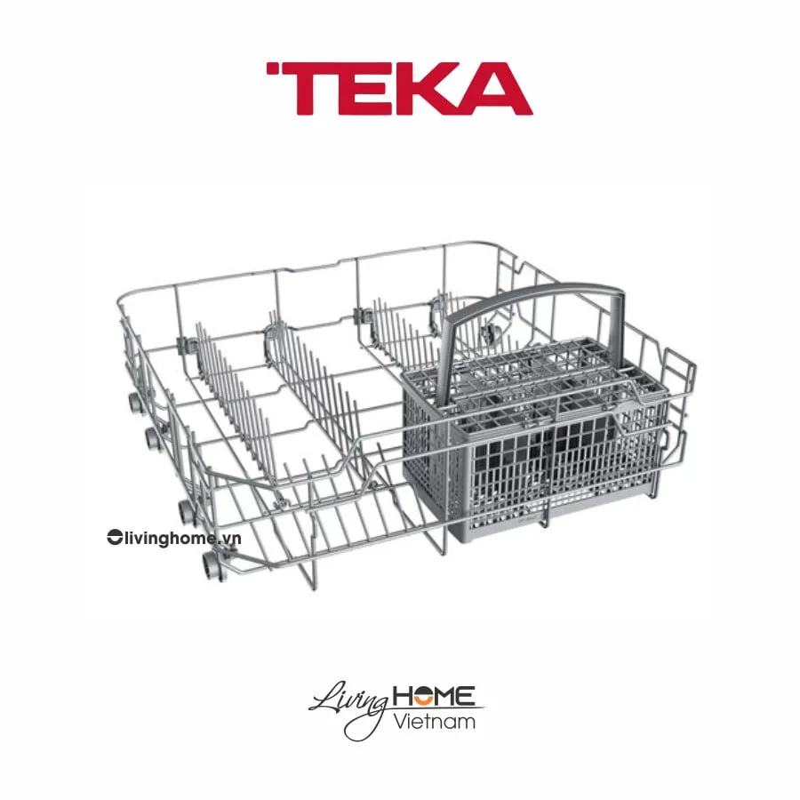 Máy rửa chén Teka DFS 26610 220 50 SS độc lập thông minh 12 bộ chén dĩa - Ảnh 5