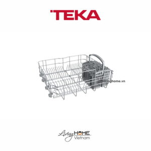 Máy rửa chén Teka DSI 46750 SS âm đen sang trọng 13 bộ chén dĩa