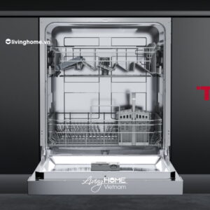 Máy rửa chén Teka DSI 46750 SS âm đen sang trọng 13 bộ chén dĩa