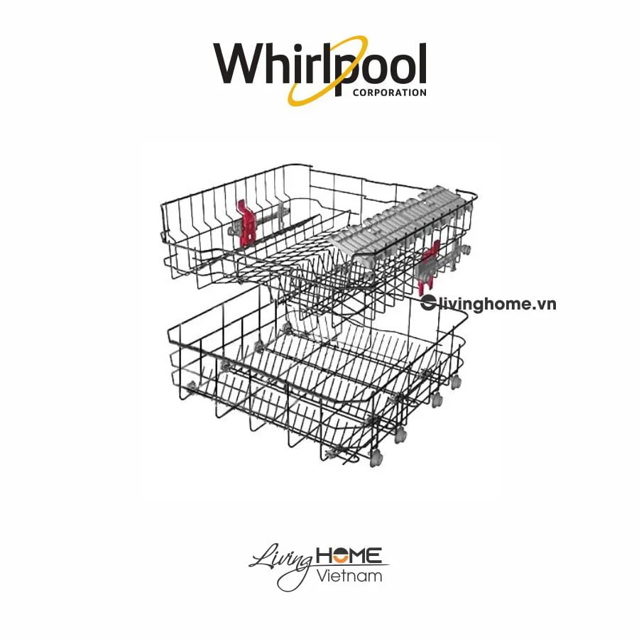 Máy Rửa Chén Bát Whirlpool WFC 3C26P, 14 Bộ, Độc Lập 7 Máy Rửa Chén Bát Whirlpool WFC 3C26P, 14 Bộ, Độc Lập - Ảnh 5