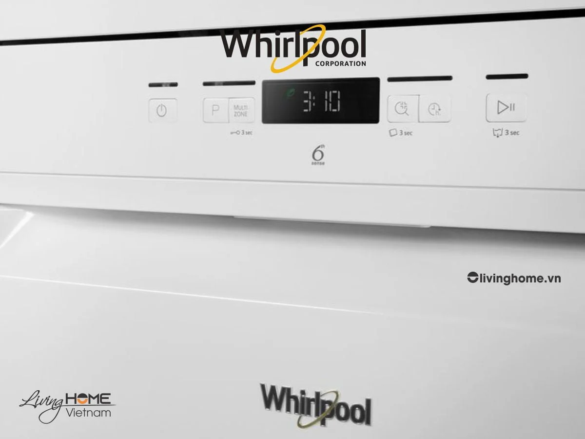 Máy Rửa Chén Bát Whirlpool WFC 3C26P, 14 Bộ, Độc Lập 6 Máy Rửa Chén Bát Whirlpool WFC 3C26P, 14 Bộ, Độc Lập - Ảnh 4