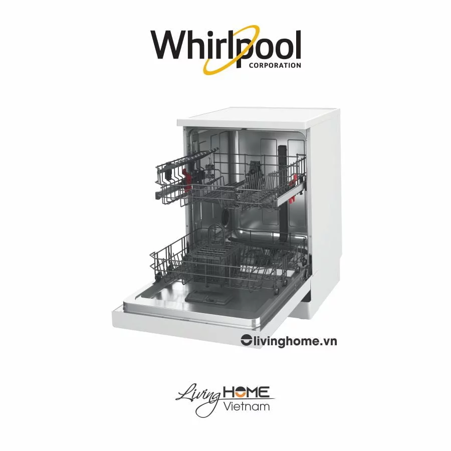 Máy Rửa Chén Bát Whirlpool WFE 2B19, 13 Bộ, Độc Lập 5 Máy Rửa Chén Bát Whirlpool WFE 2B19, 13 Bộ, Độc Lập - Ảnh 3