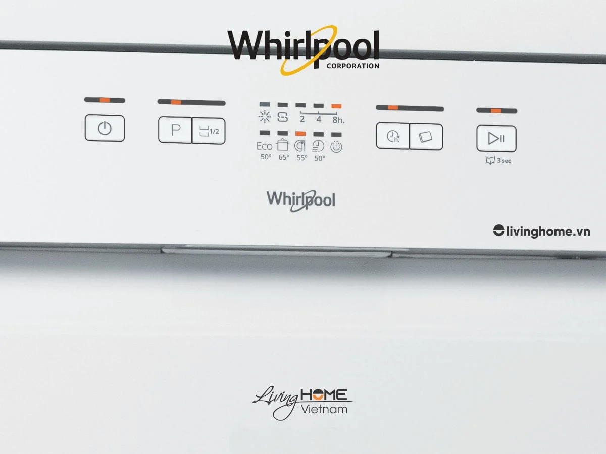 Máy Rửa Chén Bát Whirlpool WFE 2B19, 13 Bộ, Độc Lập 10 Máy Rửa Chén Bát Whirlpool WFE 2B19, 13 Bộ, Độc Lập - Ảnh 8