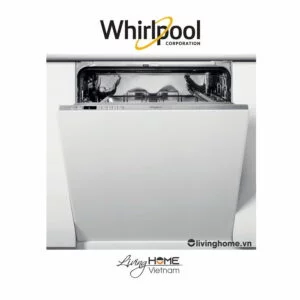 Máy Rửa Chén Bát Whirlpool WIO 3T133P, 14 Bộ, Âm Toàn Phần