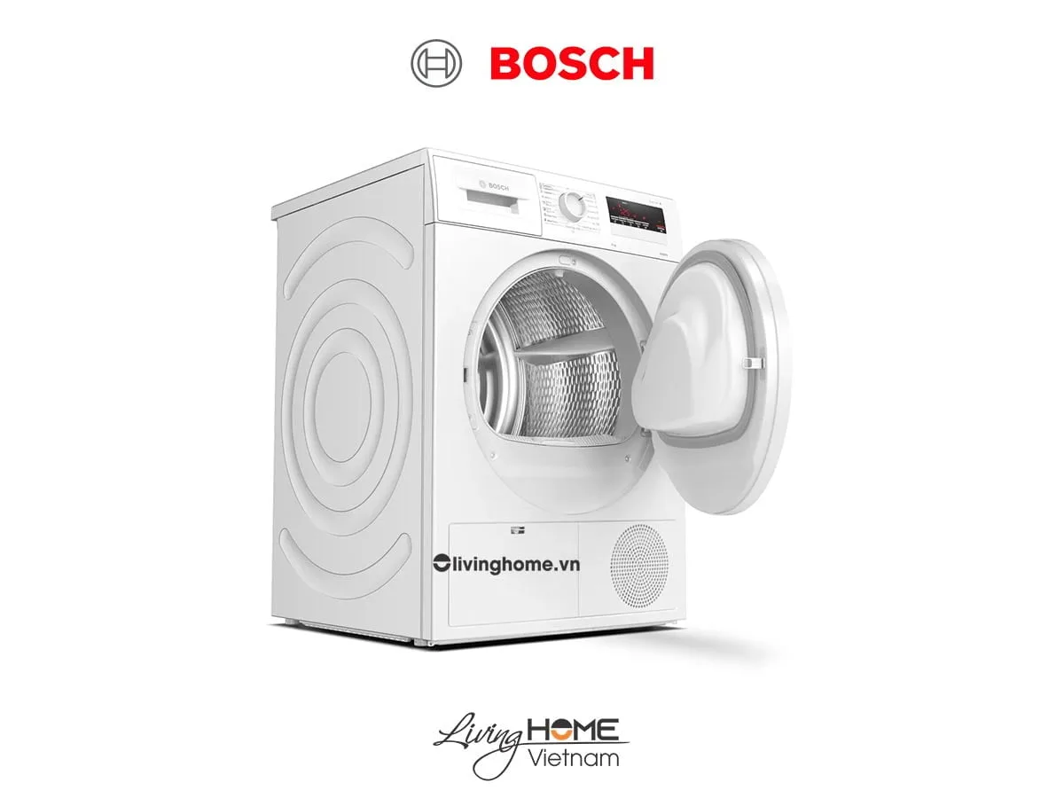 Máy sấy Bosch WTN84201MY - Tụ hơi 14 chương trình 8KG 4 Máy sấy Bosch WTN84201MY - Tụ hơi 14 chương trình 8KG - Ảnh 2
