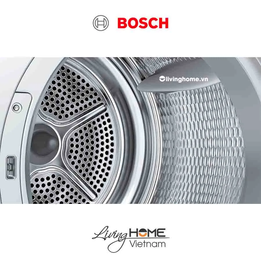 Máy sấy Bosch WTW85400SG - Tụ hơi với bơm nhiệt 14 chương trình 9KG 8 Máy sấy Bosch WTW85400SG - Tụ hơi với bơm nhiệt 14 chương trình 9KG - Ảnh 6