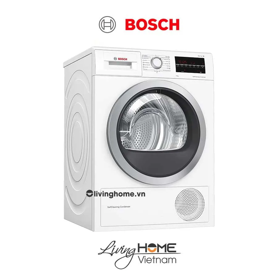 Máy sấy Bosch WTW85400SG - Tụ hơi với bơm nhiệt 14 chương trình 9KG 3 Máy sấy Bosch WTW85400SG - Tụ hơi với bơm nhiệt 14 chương trình 9KG
