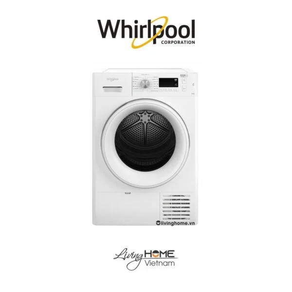 Máy sấy Whirlpool 3LWED4815FW 15 Kg dung tích lớn tiện lợi