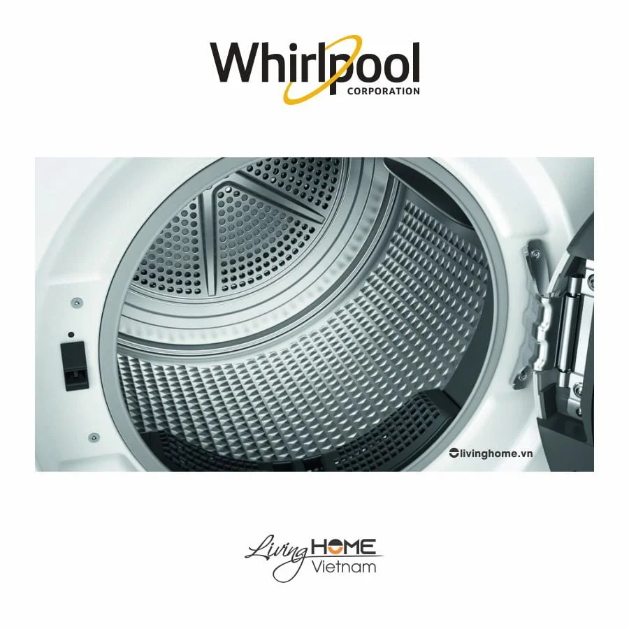Máy sấy Whirlpool FFT CM11 8XB EE ngưng tụ +8kg trắng 8 Máy sấy Whirlpool FFT CM11 8XB EE ngưng tụ +8kg trắng - Ảnh 6