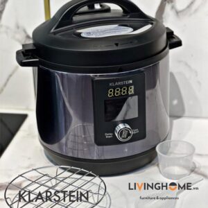 Nồi áp suất đa năng Klarstein KL-48L với 15 chương trình nấu mạnh mẽ 15 Nồi áp suất đa năng Klarstein KL-48L với 15 chương trình nấu mạnh mẽ