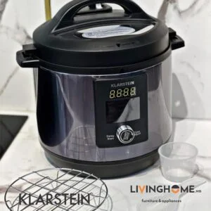 Nồi áp suất đa năng Klarstein KL-48L với 15 chương trình nấu mạnh mẽ 15 Nồi áp suất đa năng Klarstein KL-48L với 15 chương trình nấu mạnh mẽ