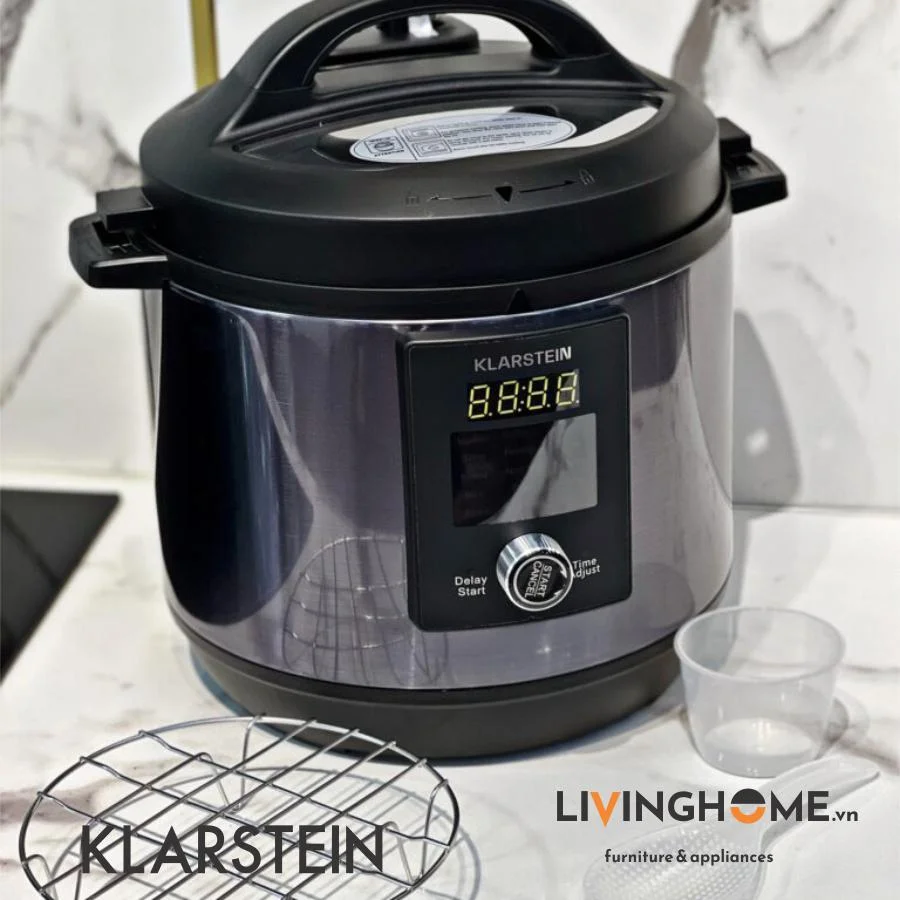 Nồi áp suất đa năng Klarstein KL-48L với 15 chương trình nấu mạnh mẽ 7 Nồi áp suất đa năng Klarstein KL-48L với 15 chương trình nấu mạnh mẽ - Ảnh 5